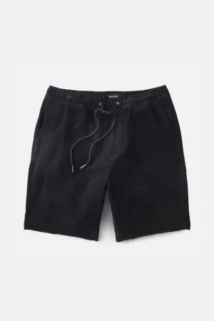 Madrid II Corduroy Short 8 - Black Cord