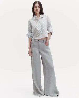 TWP - Heather Grey Tiny Dancer in Hemp Denim